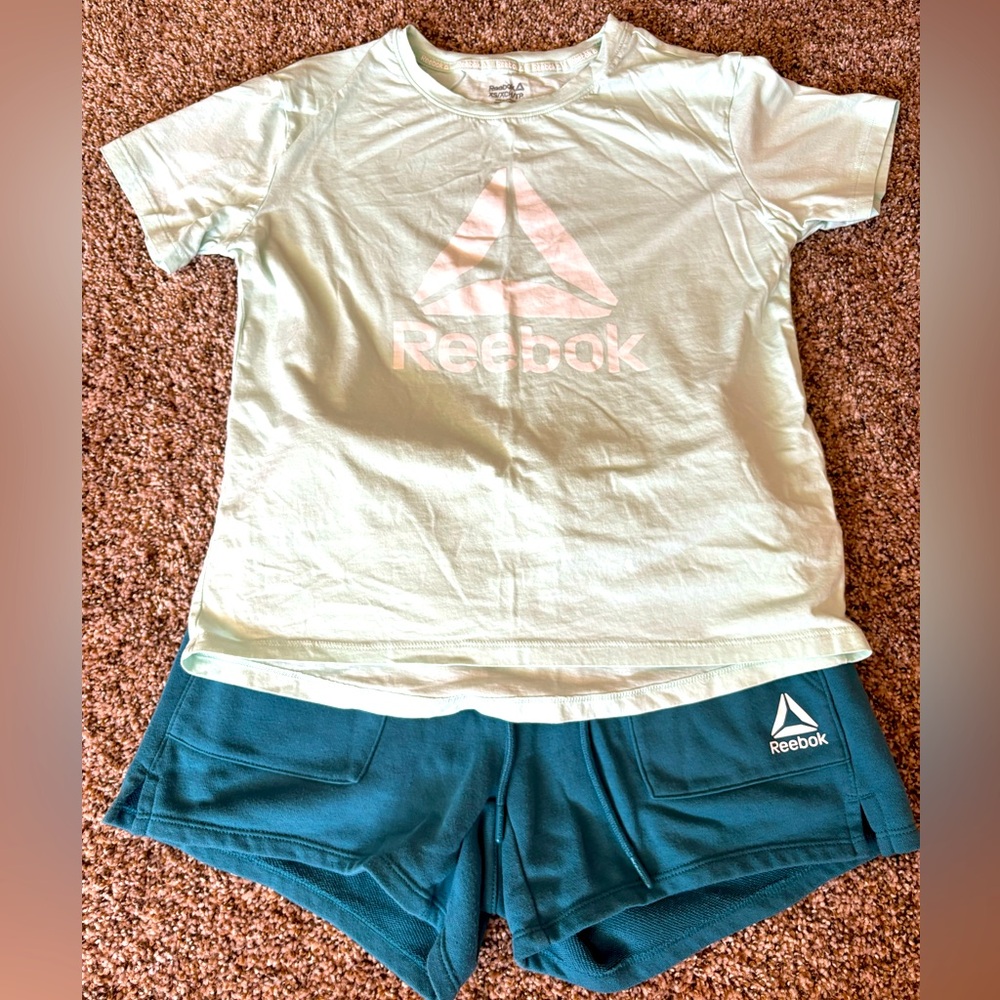 Reebok Tee And Shorts Set